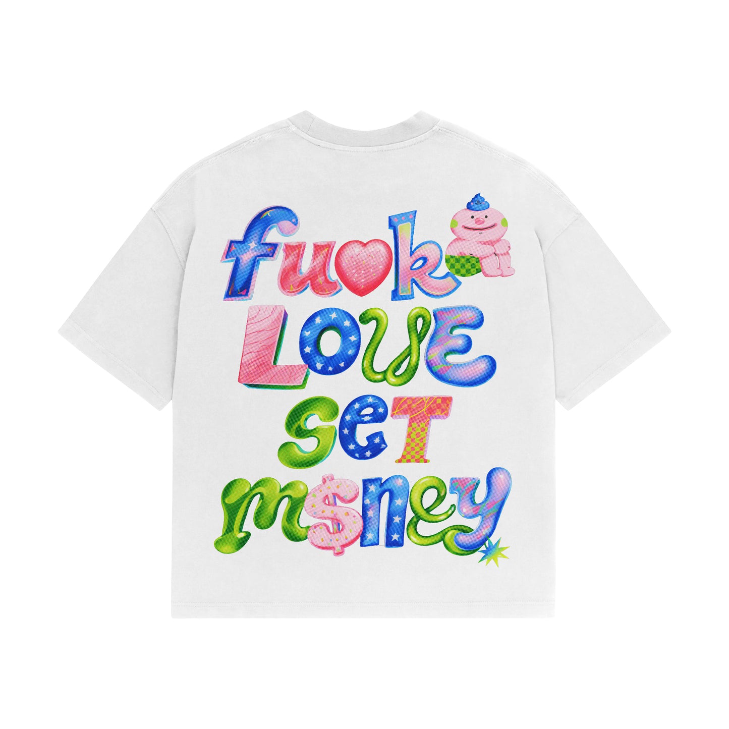 "F💔CK GET M💵NEY"  Tees