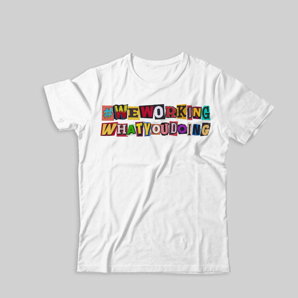 Mystery Color "Ransom Note" Tee