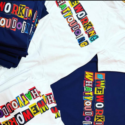 Mystery Color "Ransom Note" Tee