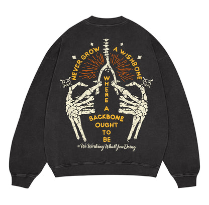 “Wishbone” Sweater