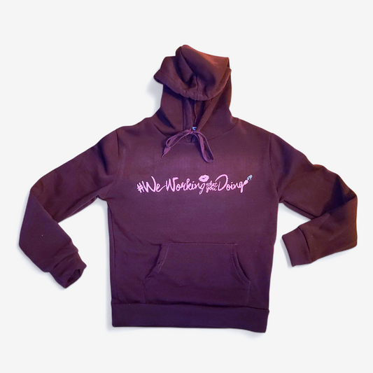 Purple Lipstick Hoody