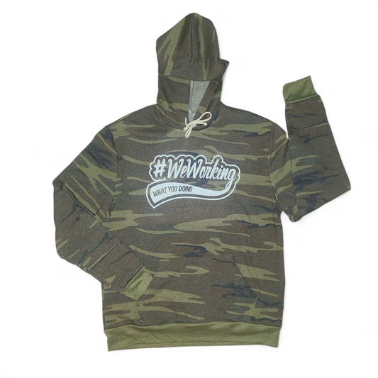 Camo "Varsity" Hoody *1 Of 1* XL