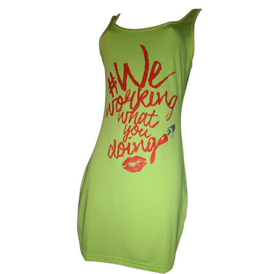 Lime Bodycon Dress